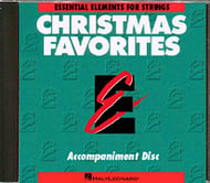 Essential Elements Christmas Favorites for Strings CD string method book cover
